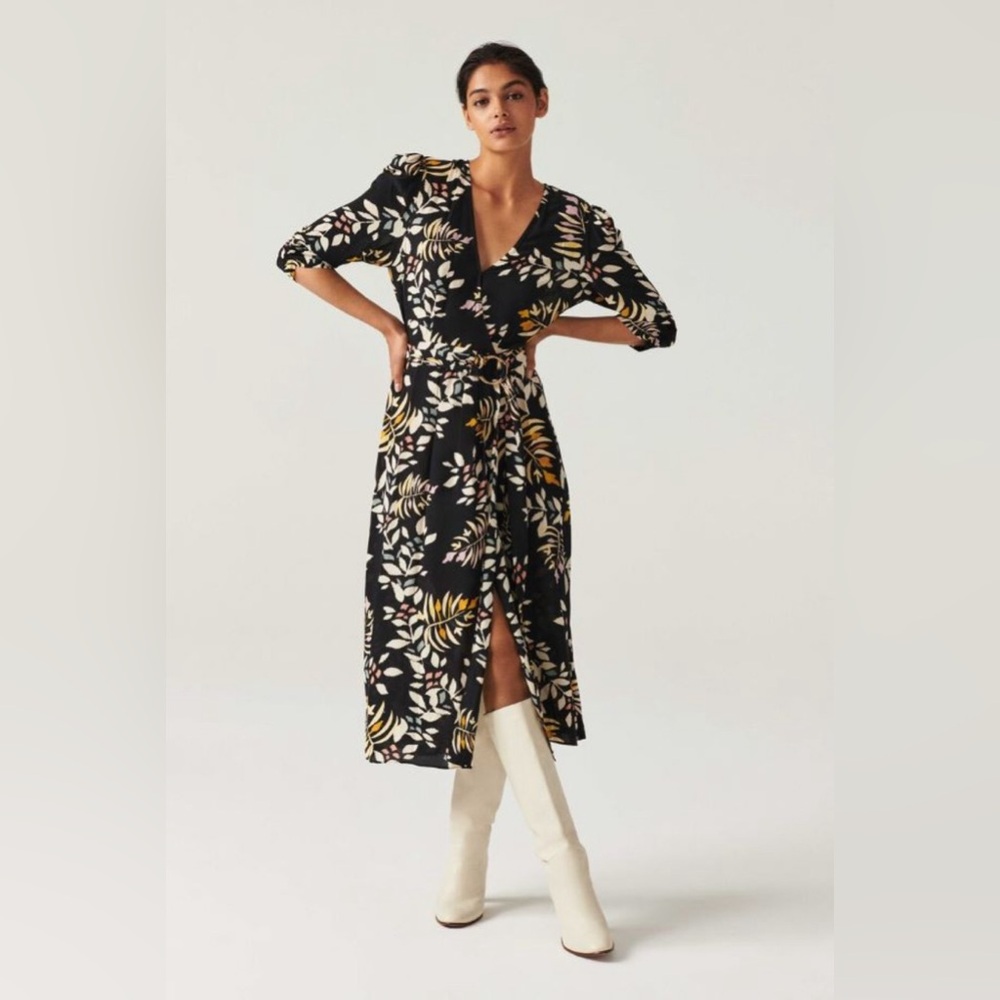 NWOT ba&sh Belted Chrissy Dress